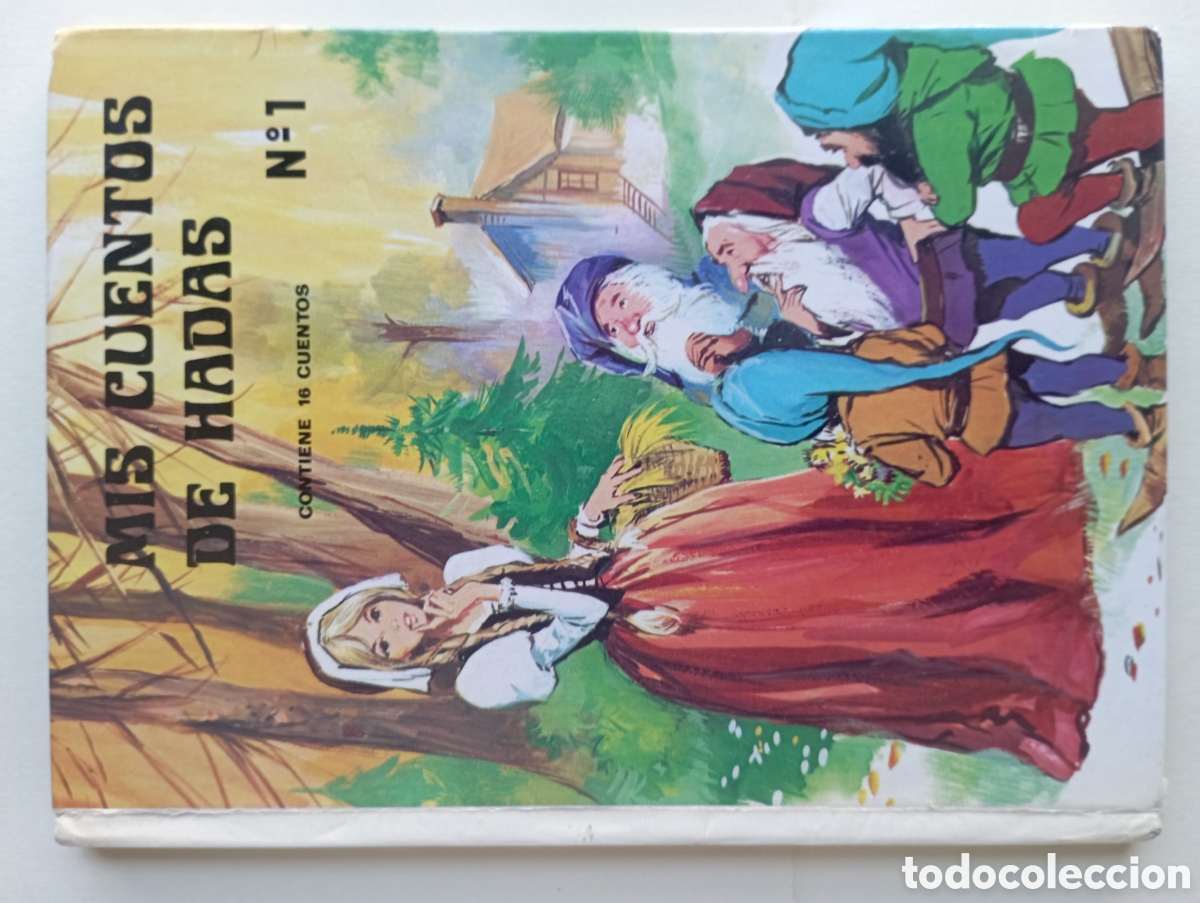 Libros de segunda mano: MIS CUENTOS DE HADAS n&uacute;m 1 - 16 cuentos Editorial Vasco Americana 1977