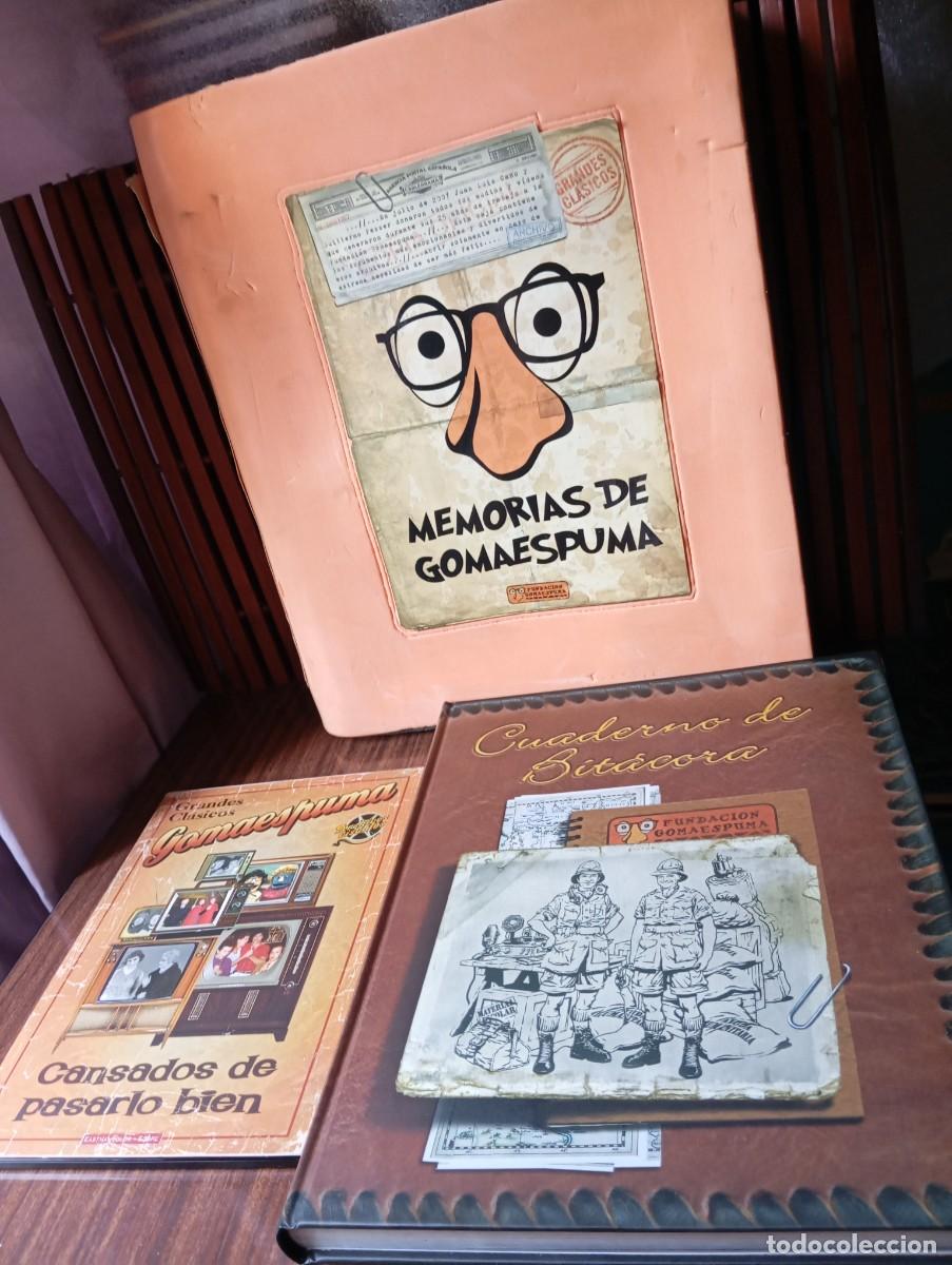Libros de segunda mano: Memorias De Gomaespuma incompleto Libro y DVD