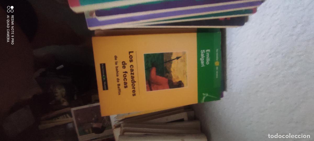 Libros de segunda mano: Salgari. Los cazadores de focas