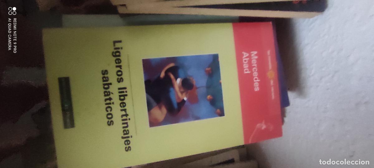 Libros de segunda mano: Mercedes Abad. ligeros libertinajes sab&aacute;ticos