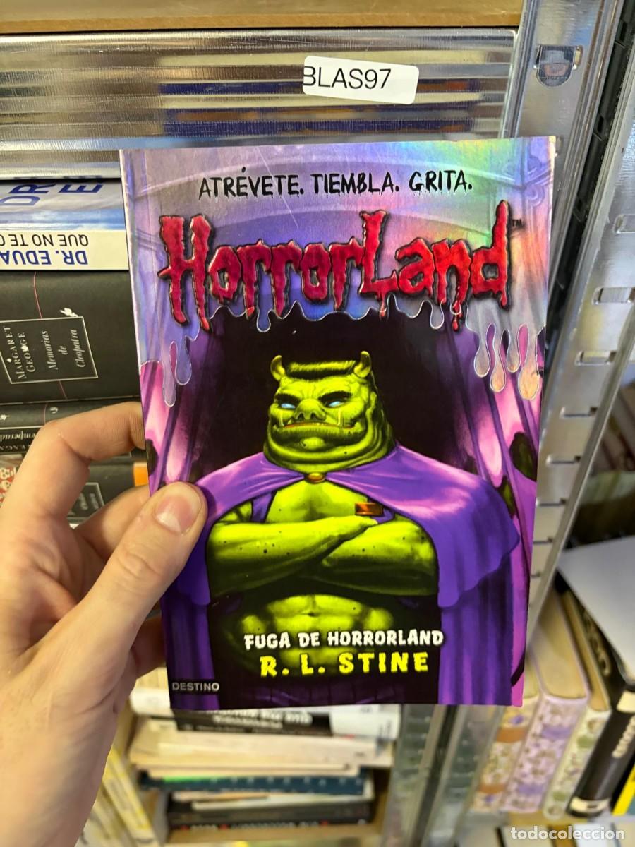 Libros de segunda mano: BLAS97 R. L. Stine &ndash; HorrorLand: Fuga de HorrorLand. Destino.