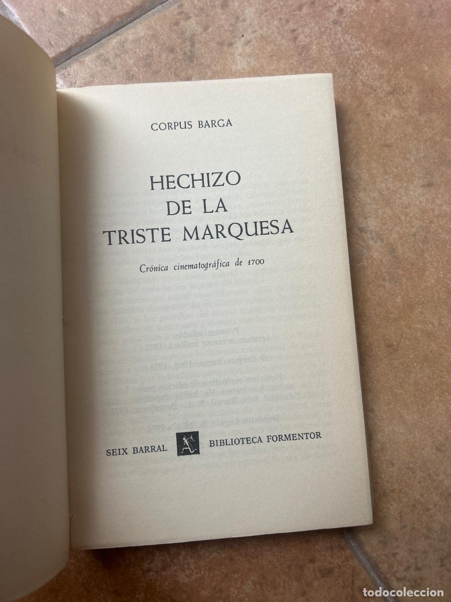 Libros de segunda mano: Hechizo de la triste marquesa - Corpus Barga - Foto 3