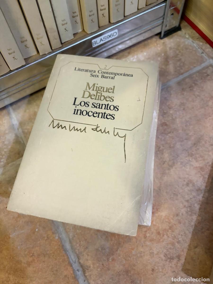 Libros de segunda mano: BLAS96D Miguel Delibes, Los santos inocentes. Seix Barral.