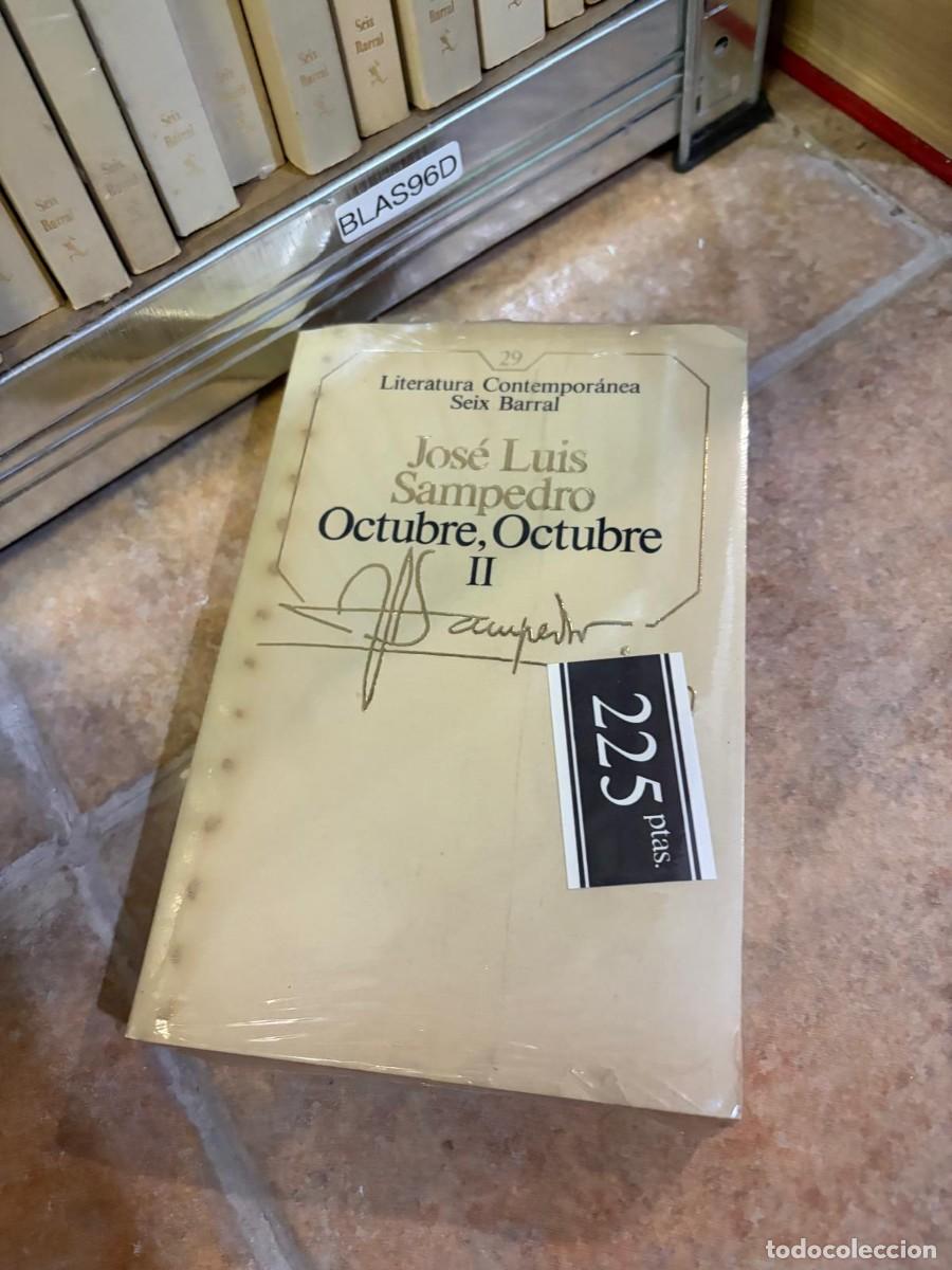 Libros de segunda mano: BLAS96D Jos&eacute; Luis Sampedro, Octubre, Octubre II. Seix Barral.