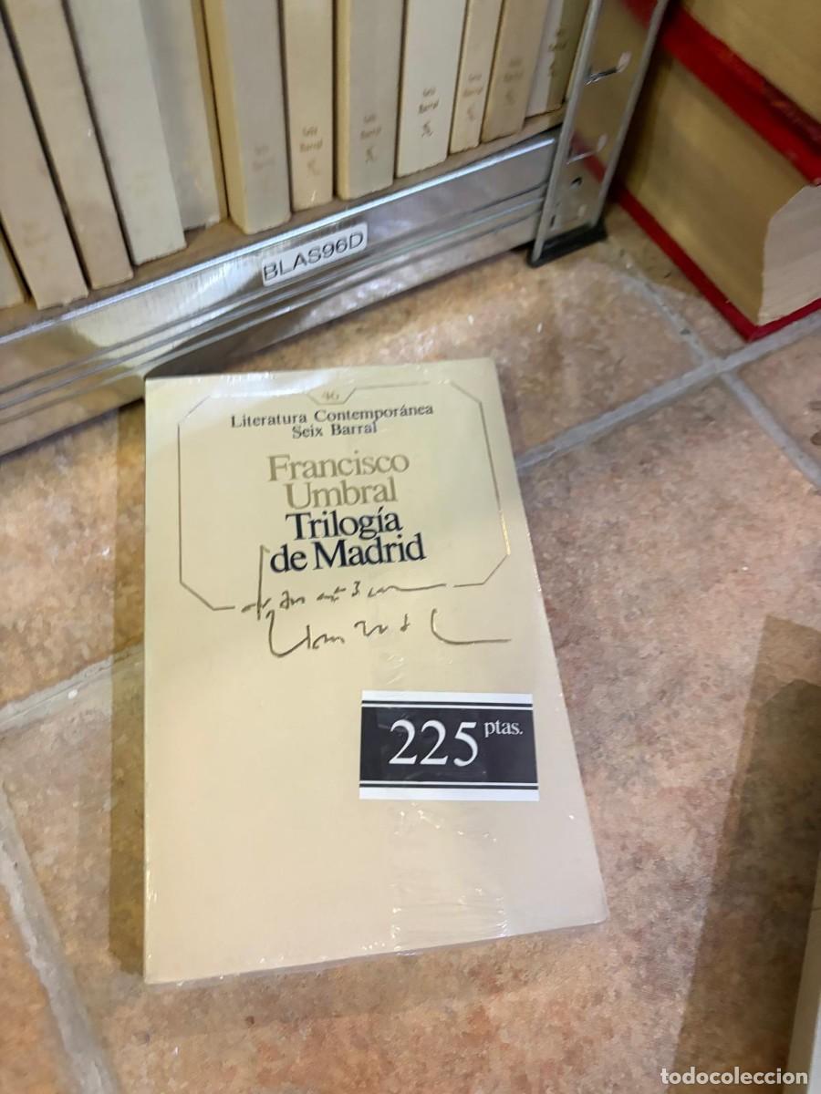 Libros de segunda mano: BLAS96D Francisco Umbral, Trilog&iacute;a de Madrid. Seix Barral.