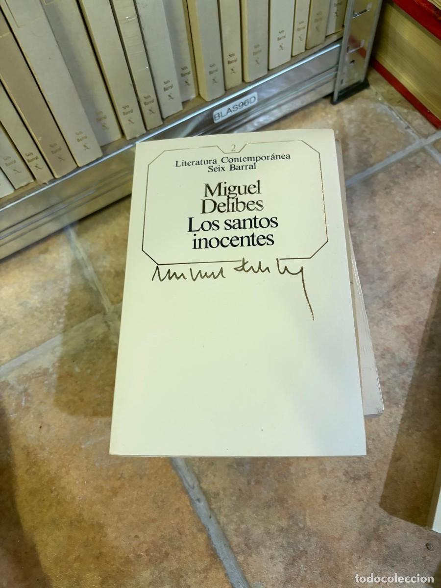 Libros de segunda mano: BLAS96D Miguel Delibes, Los santos inocentes. Seix Barral.