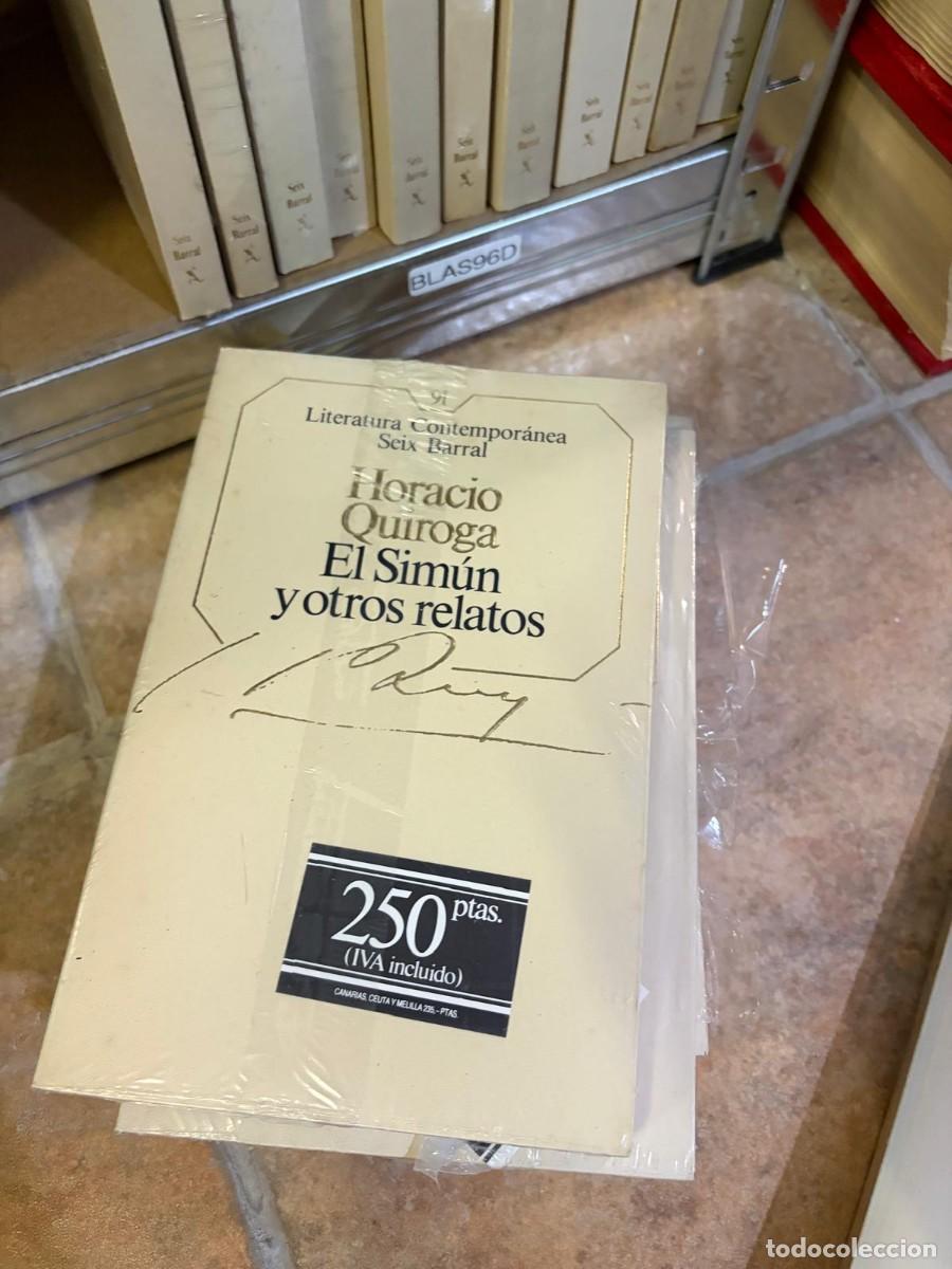 Libros de segunda mano: BLAS96D Horacio Quiroga &mdash; El Sim&uacute;n y otros relatos &mdash; Seix Barral