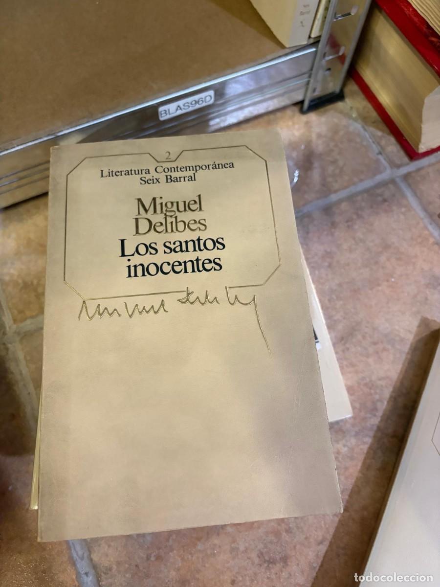 Libros de segunda mano: BLAS96D Miguel Delibes &mdash; Los santos inocentes &mdash; Seix Barral