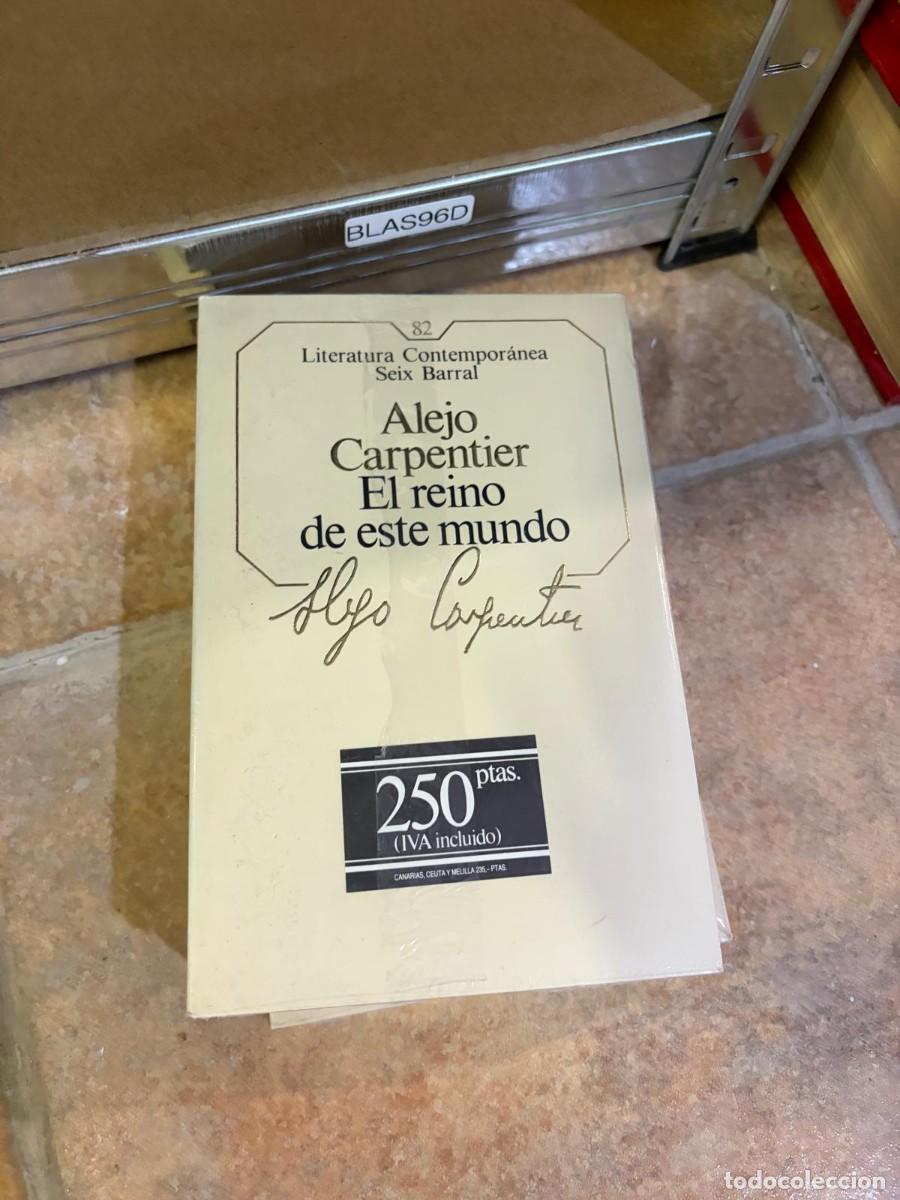Libros de segunda mano: BLAS96D Alejo Carpentier &mdash; El reino de este mundo &mdash; Seix Barral