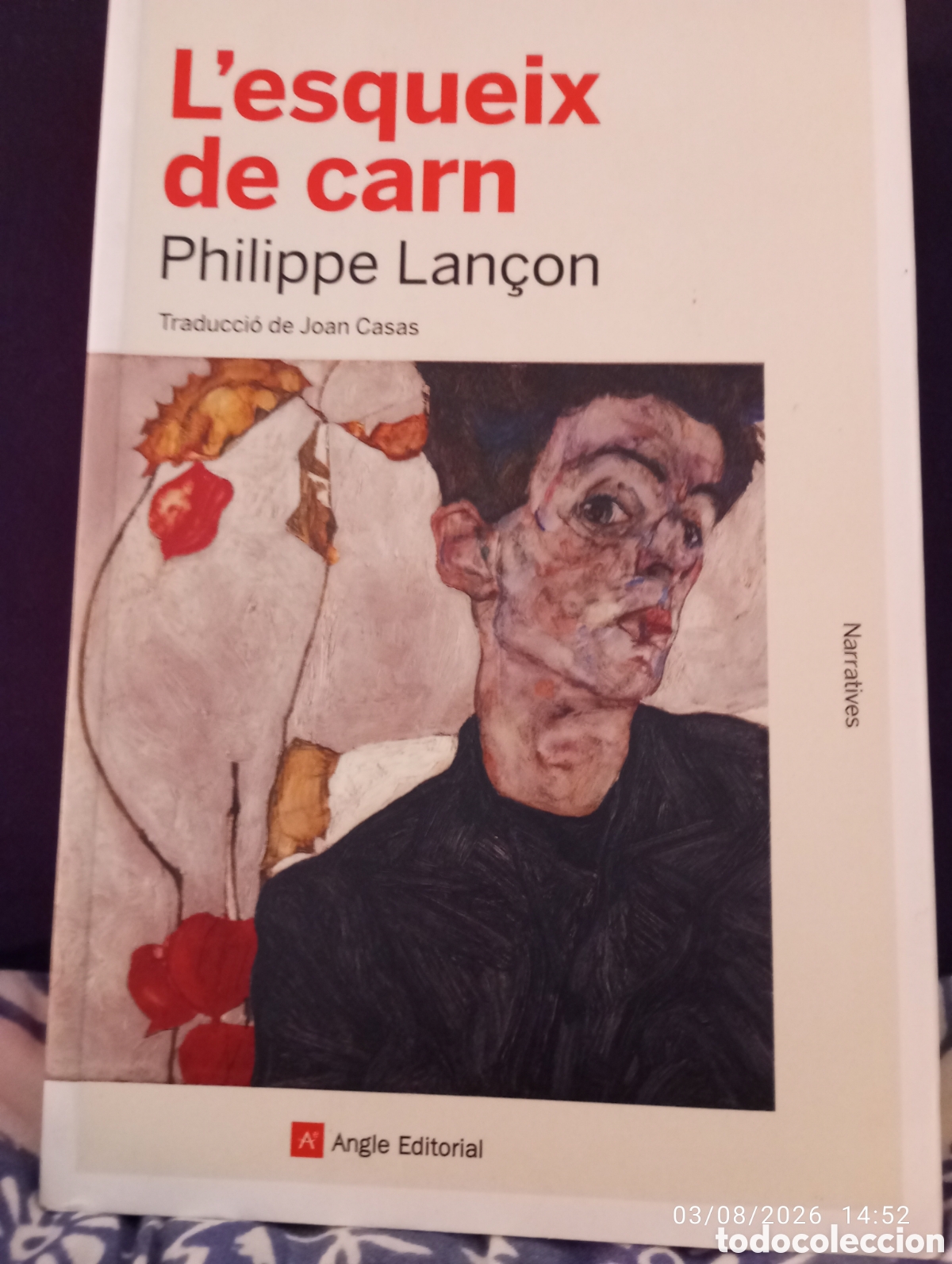 Libros de segunda mano: L&acute;esqueix de carn . Philippe Lan&ccedil;on ( Charlie Hebdo) , Angle editorial