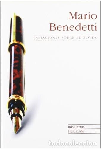 Libros de segunda mano: Variaciones Sobre el Olvido - Mario Benedetti - A. Asppan - Mini Letras, 4108