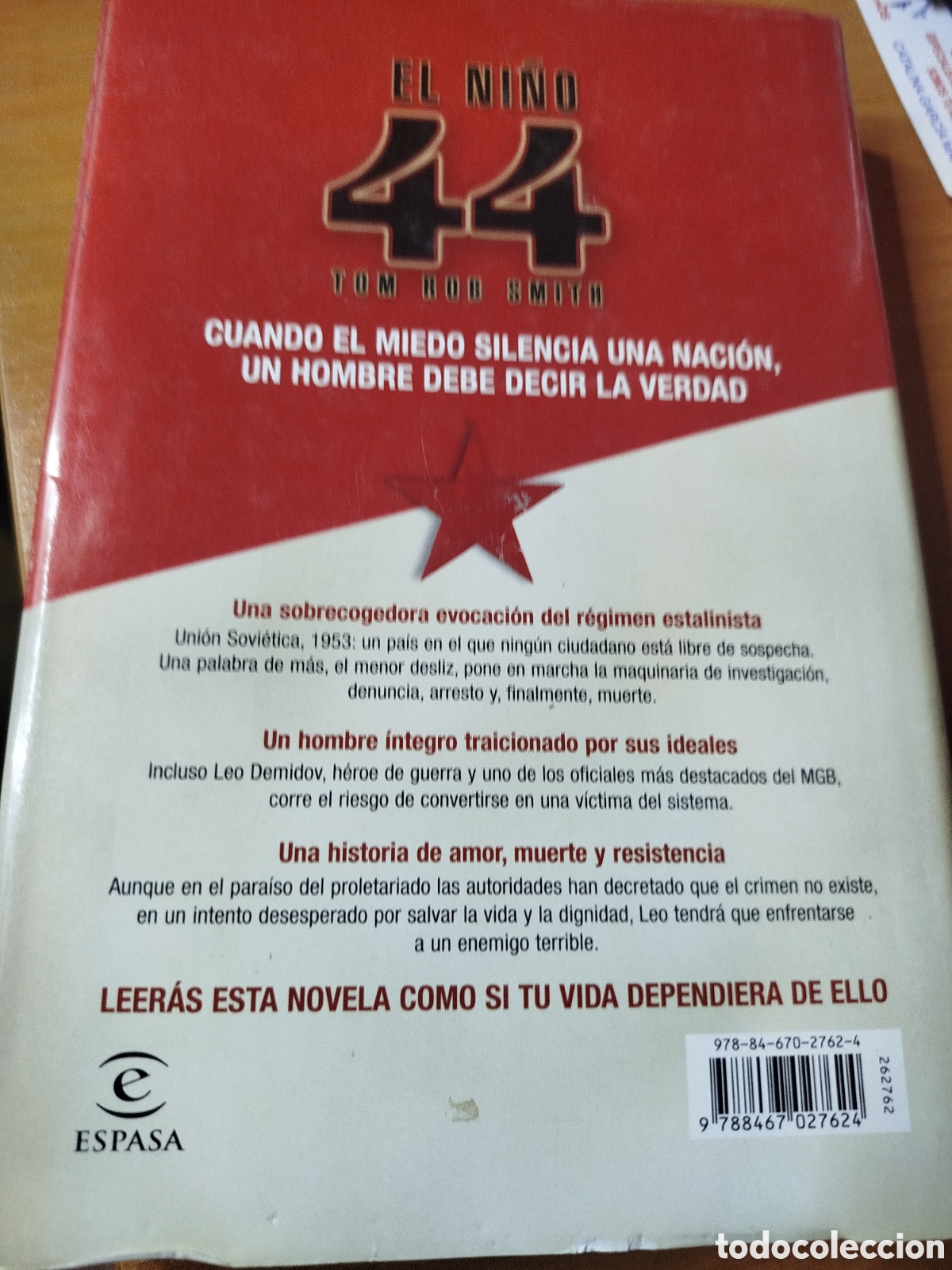 Libros de segunda mano: El ni&ntilde;o 44. Tom rob Smith. - Foto 2