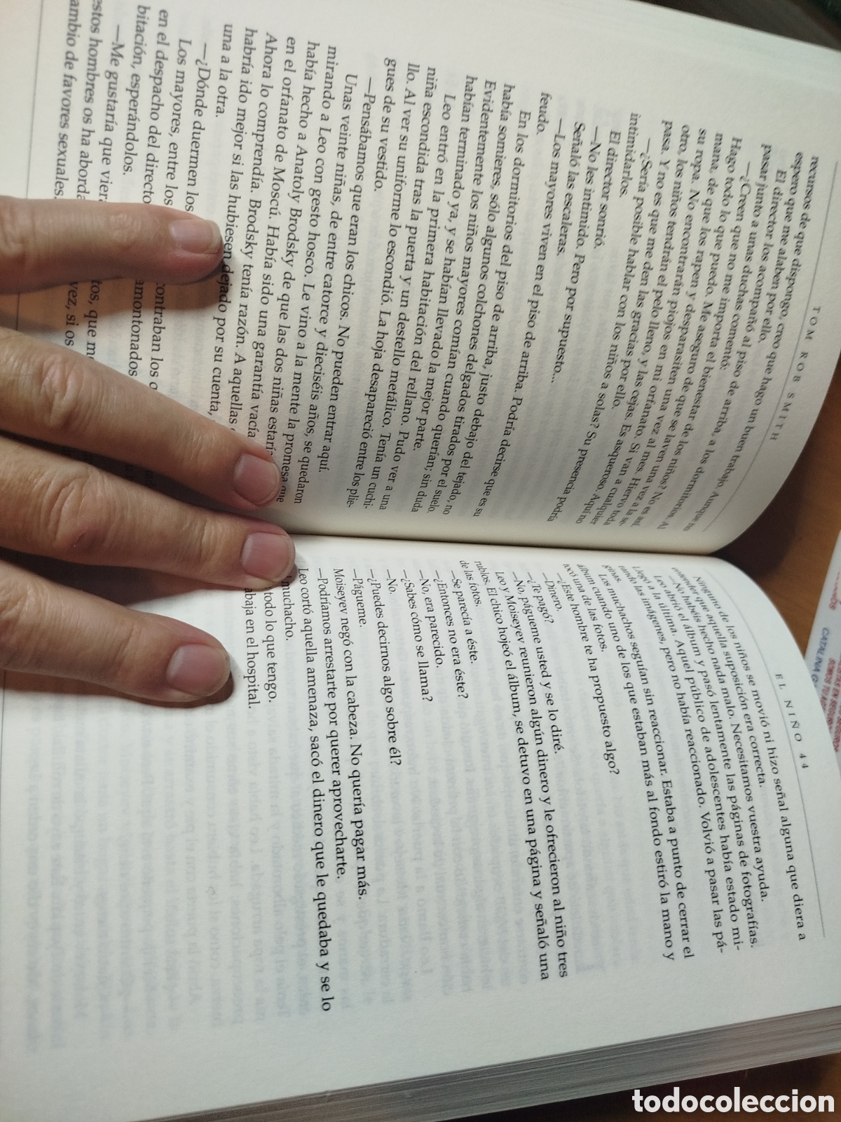 Libros de segunda mano: El ni&ntilde;o 44. Tom rob Smith. - Foto 3