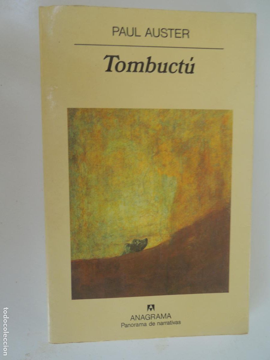 Libros de segunda mano: TOMBUCT&Uacute; - PAUL AUSTER - ANAGRAMA 1999-