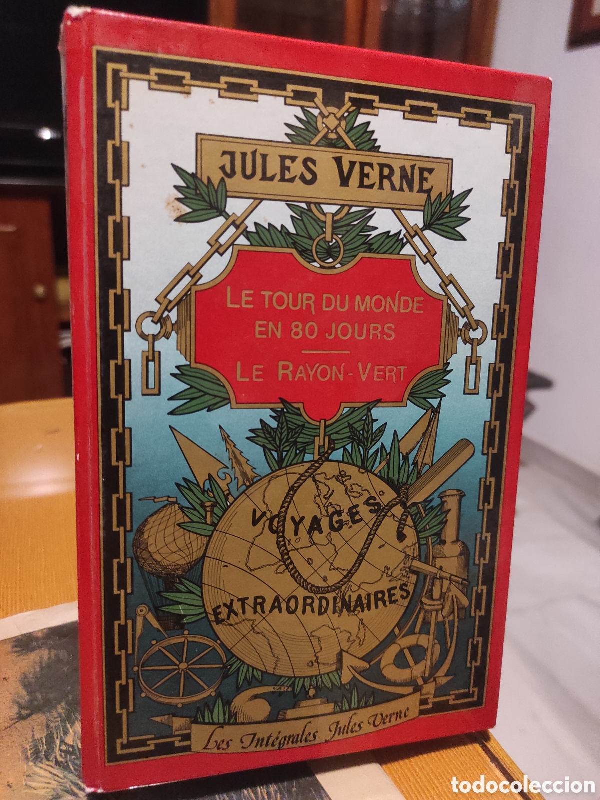 Libros de segunda mano: Jules Verne Le Tour du monde en quatre-vingts jours. Le Rayon vert. Hachette
