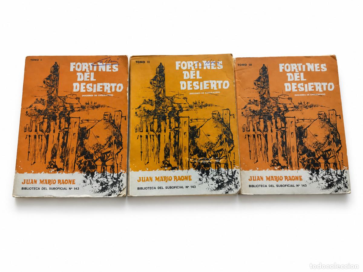 Libros de segunda mano: JUAN MARIO RAONE &ndash; FORTINES DEL DESIERTO. MOJONES DE CIVILIZACI&Oacute;N &ndash; LM