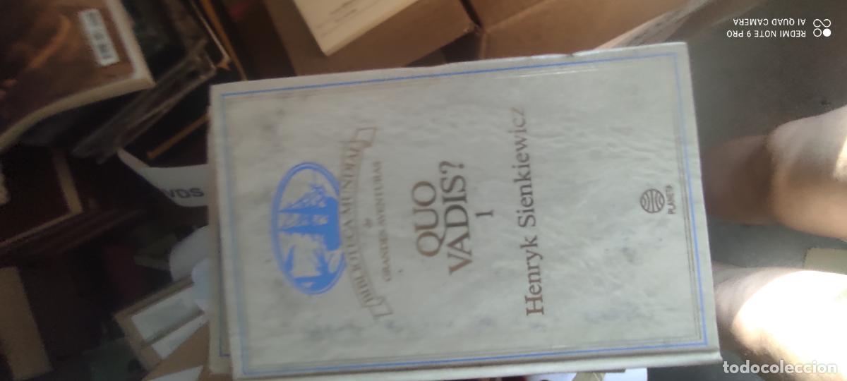 Libros de segunda mano: Quo Vadis I. Biblioteca de aventuras