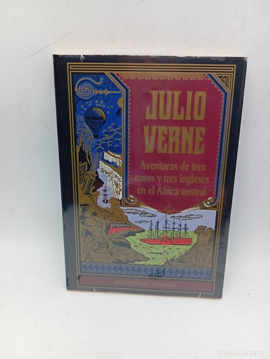 Libros de segunda mano: AVENTURAS DE TRES RUSOS Y TRES INGLESES EN EL AFRICA AUSTRAL. JULIO VERNE. 2004. NUEVO PRECINTADO.
