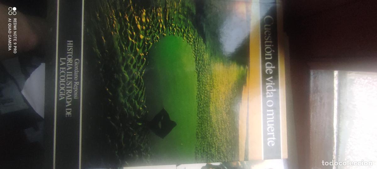 Libros de segunda mano: CUESTION DE VIDA O MUERTE HISTORIA ILUSTRADA DE LA ECOLOGIA GIORGANO REPOSSI Ed. CIRCULO LECTORES