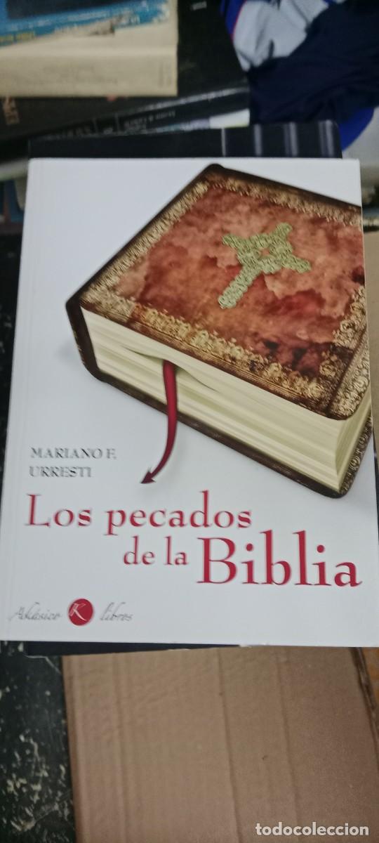 Libros de segunda mano: LOS PECADOS DE LA BIBLIA - MARIANO F. URRESTI LIBRO TOP-17