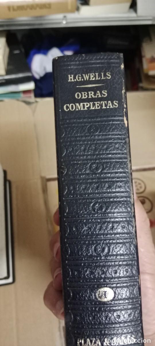 Libros de segunda mano: H.G.WELLS Obras completas dos tomos LIBRO TOP-17