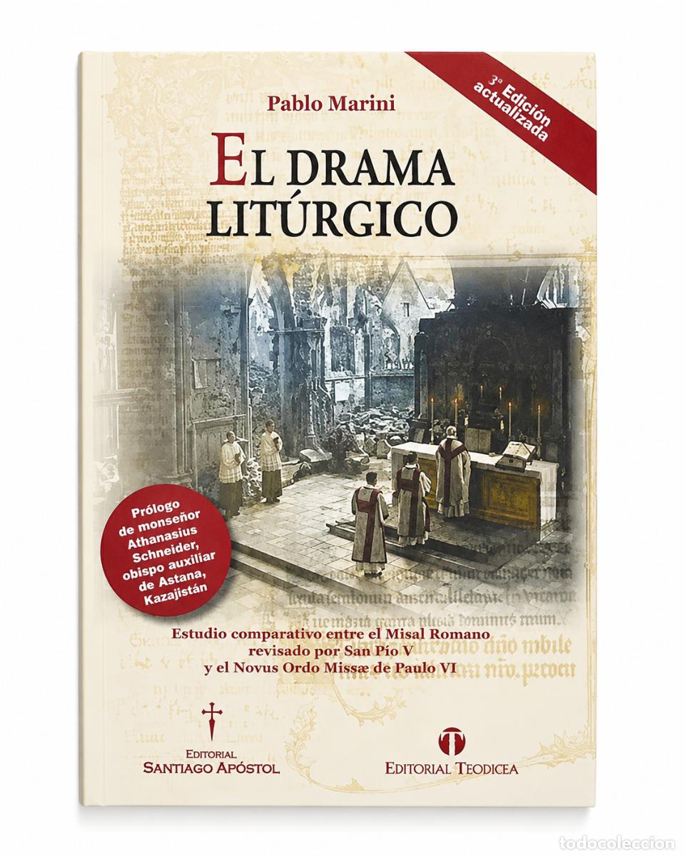 Libros de segunda mano: PABLO MARINI &ndash; EL DRAMA LIT&Uacute;RGICO &ndash; EDITORIAL SANTIAGO AP&Oacute;STOL / EDITOR LM