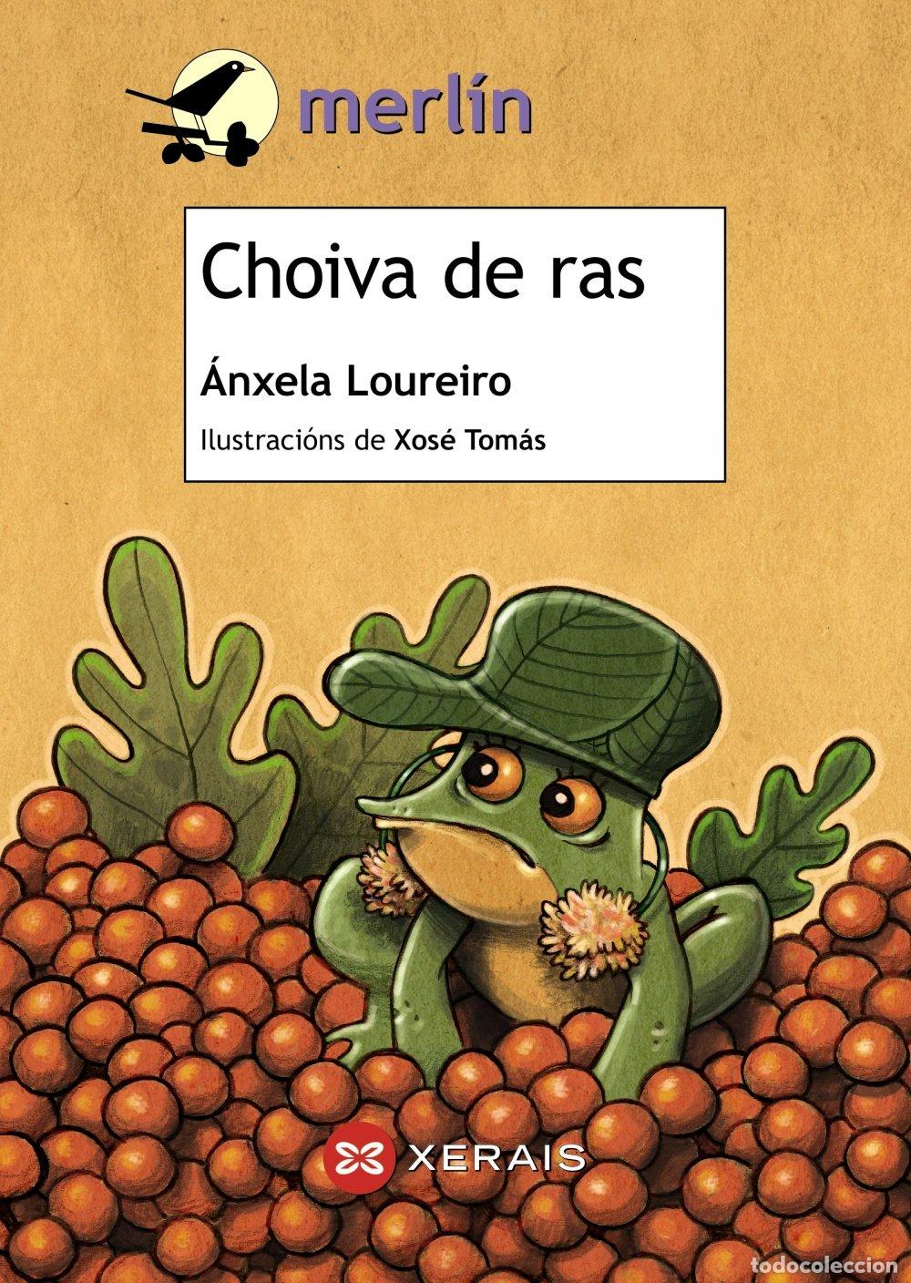 Libros de segunda mano: Choiva de Ras - &Aacute;nxela Loureiro - Edici&oacute;ns Xerais - Infantil e Xuvenil - Merl&iacute;n - 9 Anos en Diante
