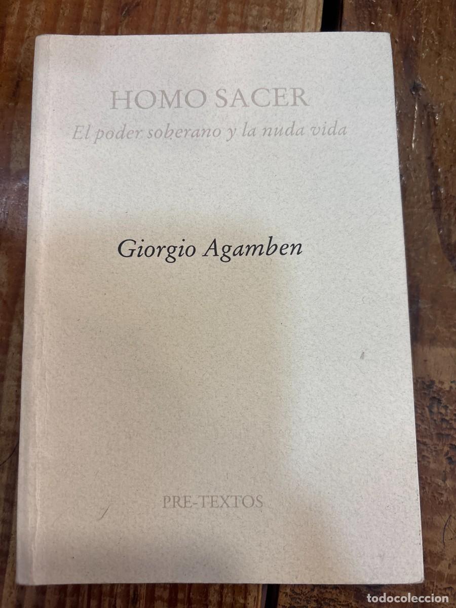 Libros de segunda mano: Homo Sacer: El poder soberano y la nuda vida Agamben, Giorgio