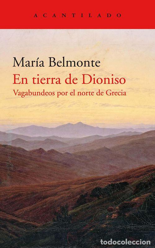 Libri di seconda mano: En tierra de Dioniso. - Belmonte, Mar&iacute;a.