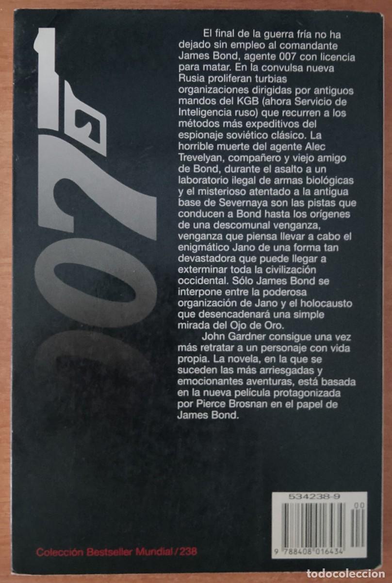 Libros de segunda mano: Goldeneye. John Gardner. - Foto 2