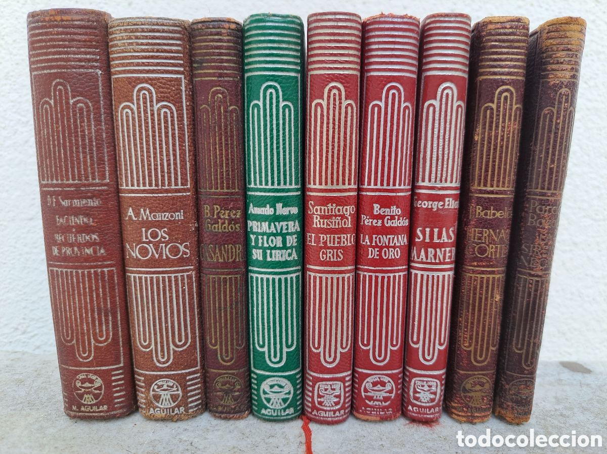 Libros de segunda mano: LOTE 9 LIBROS 'CRISOL' - M. AGUILAR - TODOS 1a EDICION