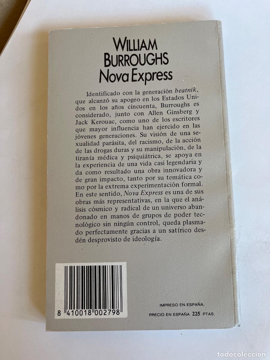 Libros de segunda mano: William Burroughs Nova Express - Foto 2