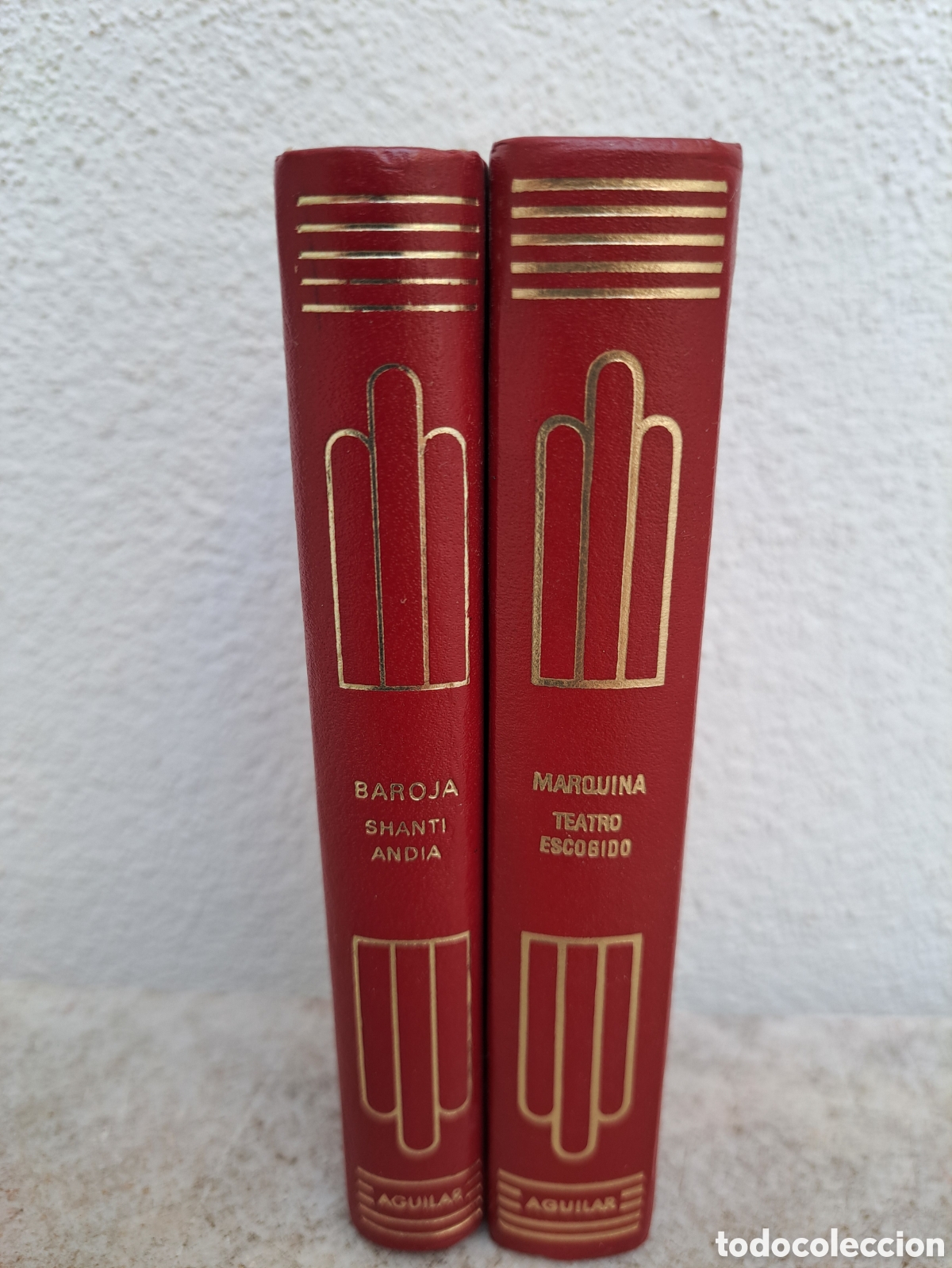 Libros de segunda mano: LOTE 2 LIBROS EDITORIAL AGUILAR, A&Ntilde;OS 1970'S