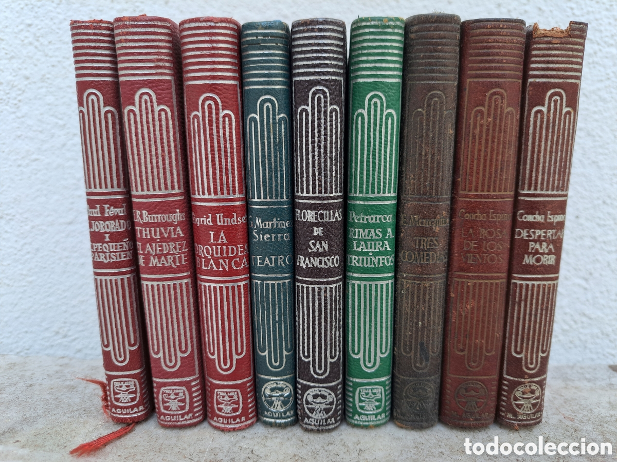 Libros de segunda mano: LOTE 9 LIBROS 'CRISOL' - AGUILAR, TODOS SON 2a EDICIONES