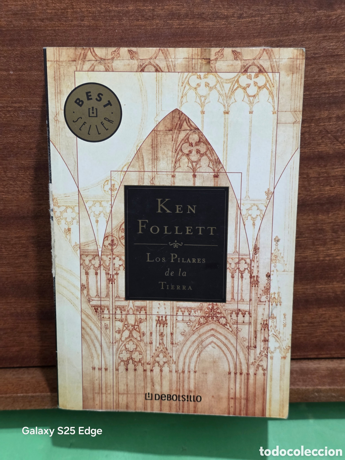 Libros de segunda mano: KEN FOLLET...&rdquo;&rdquo;LOS PILARES DE LA TIERRA&rdquo;&rdquo;...DEBOLSILLO...2007...