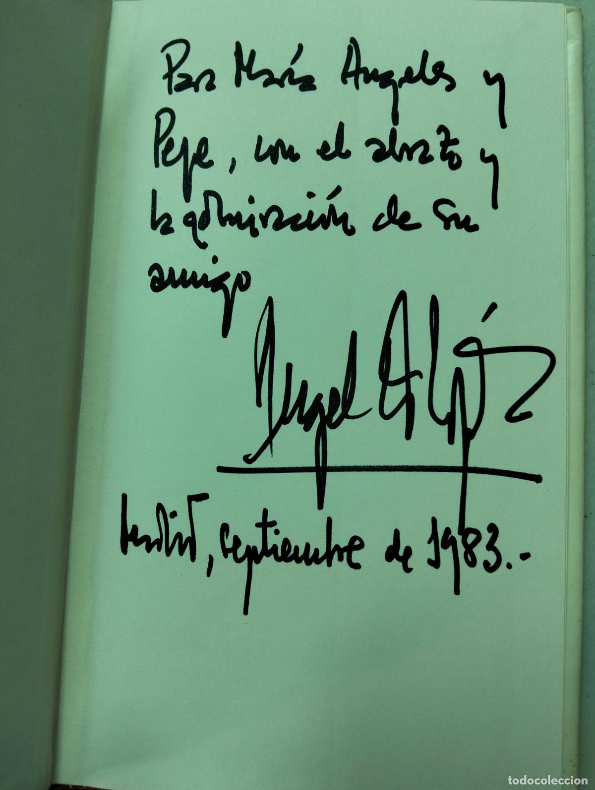 Libros de segunda mano: Literatura. Dedicado por el Autor, Memoria Amarga de mi, Angel Garcia, ed. Albatros, 1982. L55