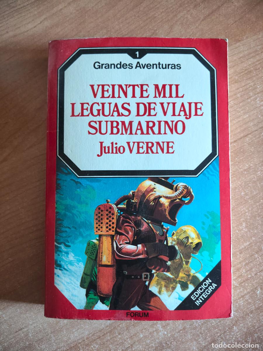 Second hand books: Veinte mil leguas de viaje submarino - Julio Verne - Grandes Aventuras n&ordm; 1 - Ed. Forum