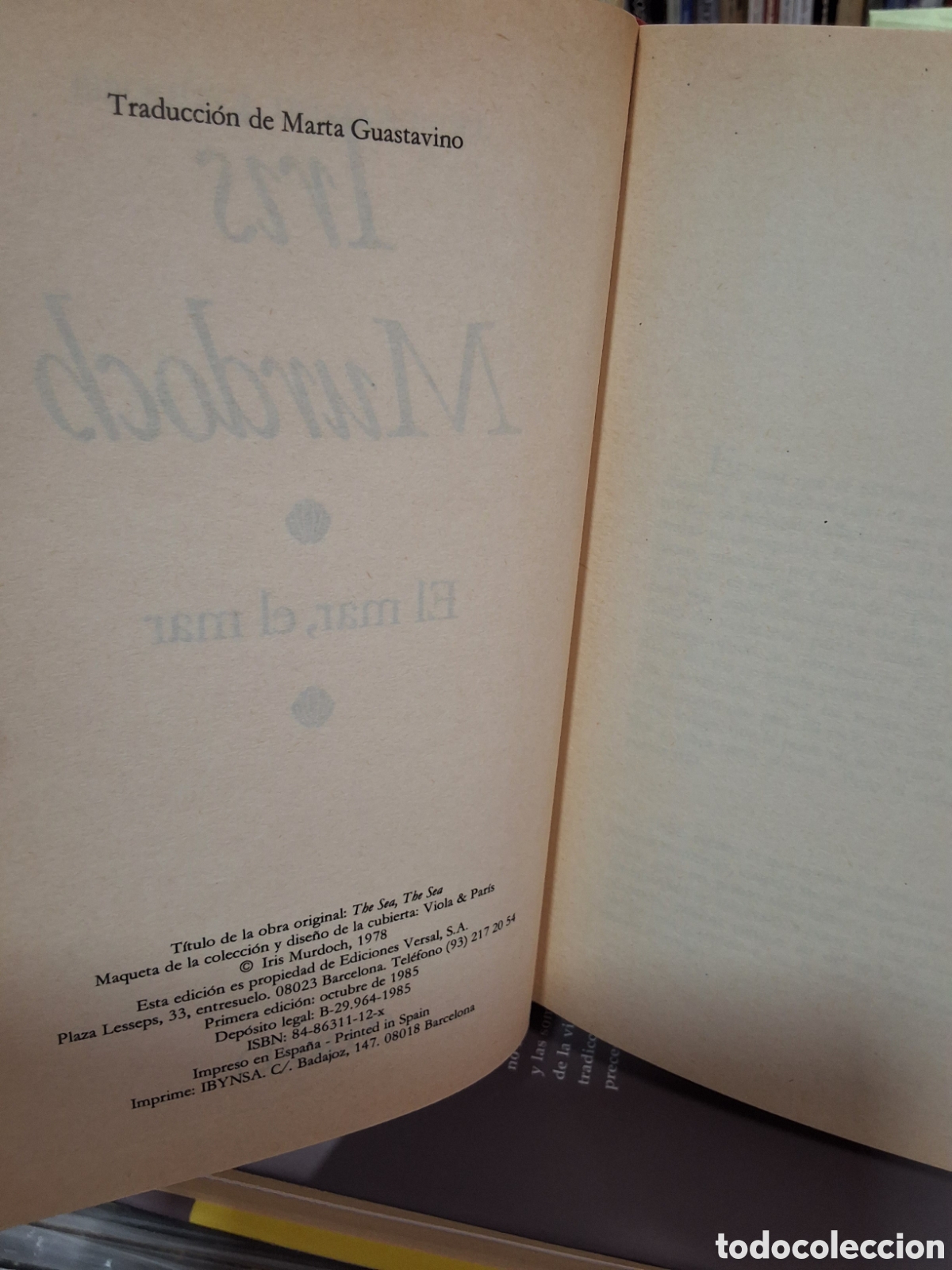 Libros de segunda mano: EL MAR, EL MAR - IRIS MURDOCH - Foto 5