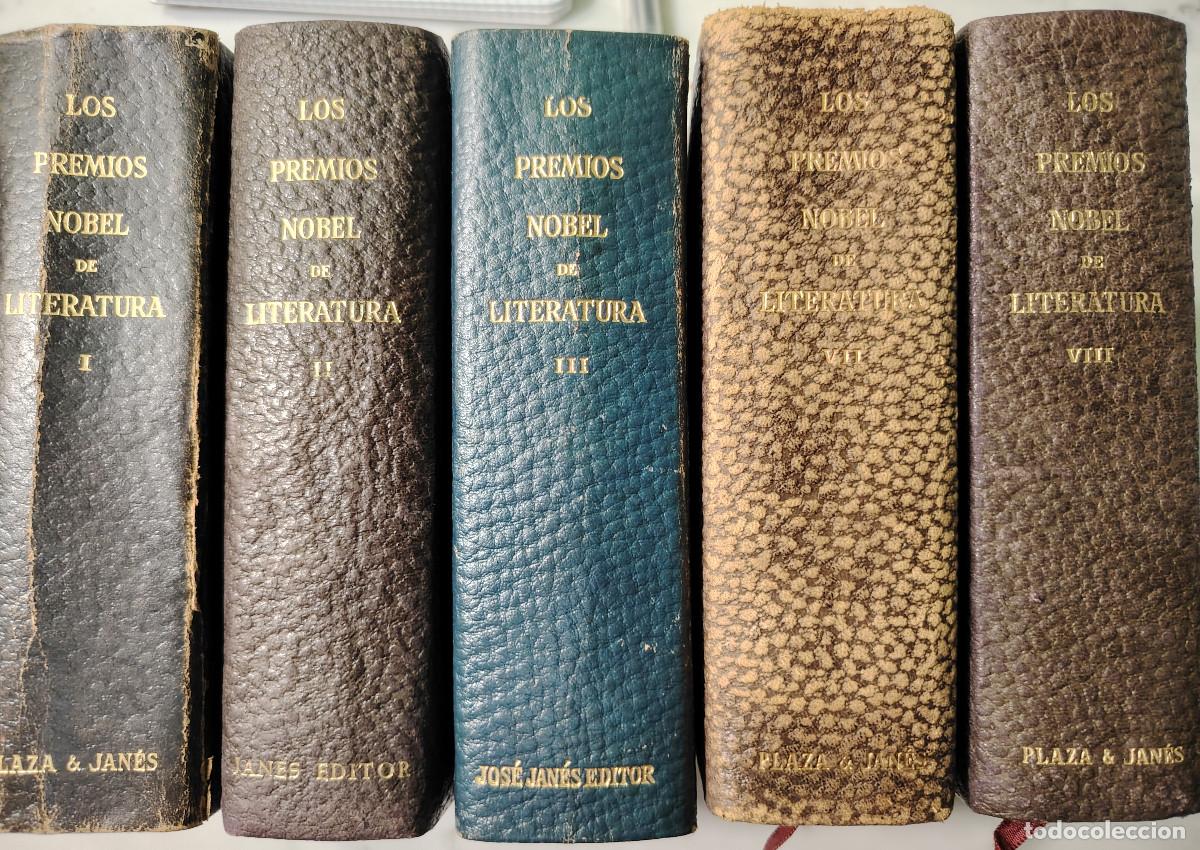 Libros de segunda mano: Premios Nobel de Literatura (Plaza y Jan&eacute;s) Tomos I, II, III, VII y VIII
