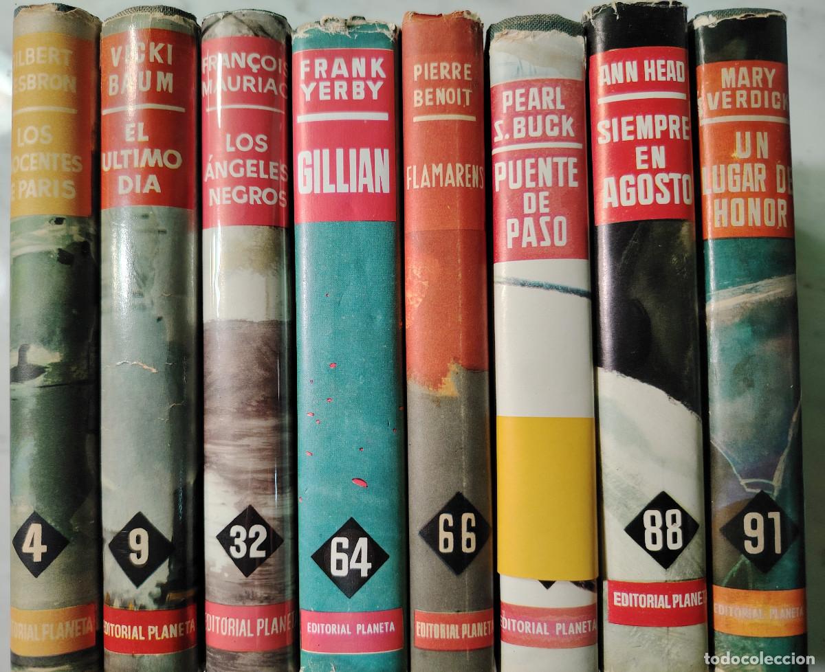 Libros de segunda mano: Colecci&oacute;n LUYVE. Lote de 8 novelas (ed. Planeta) a&ntilde;os 60.