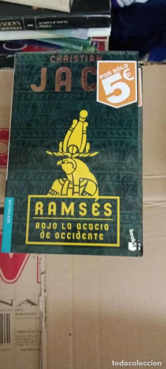 Libros de segunda mano: LOTE DE 3 LIBROS DE CHRISTIAN JACK RAMSES LOS DE FOTO LIBRO S-06
