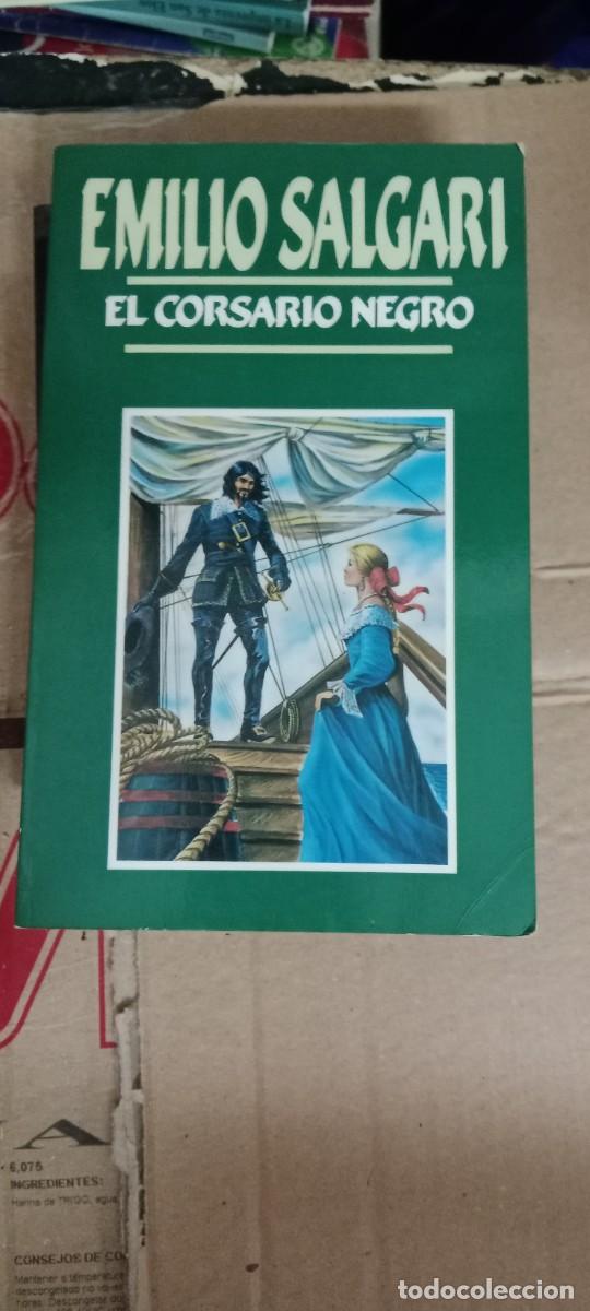 Libros de segunda mano: EMILIO SALGARI EL CORSARIO NEGRO LIBRO S-06