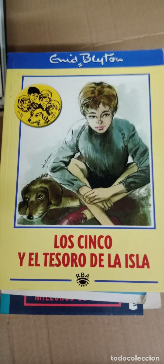 Libros de segunda mano: LOS CINCO Y EL TESORO DE LA ISLA ENID BLYTON . LIBRO G-XTI39