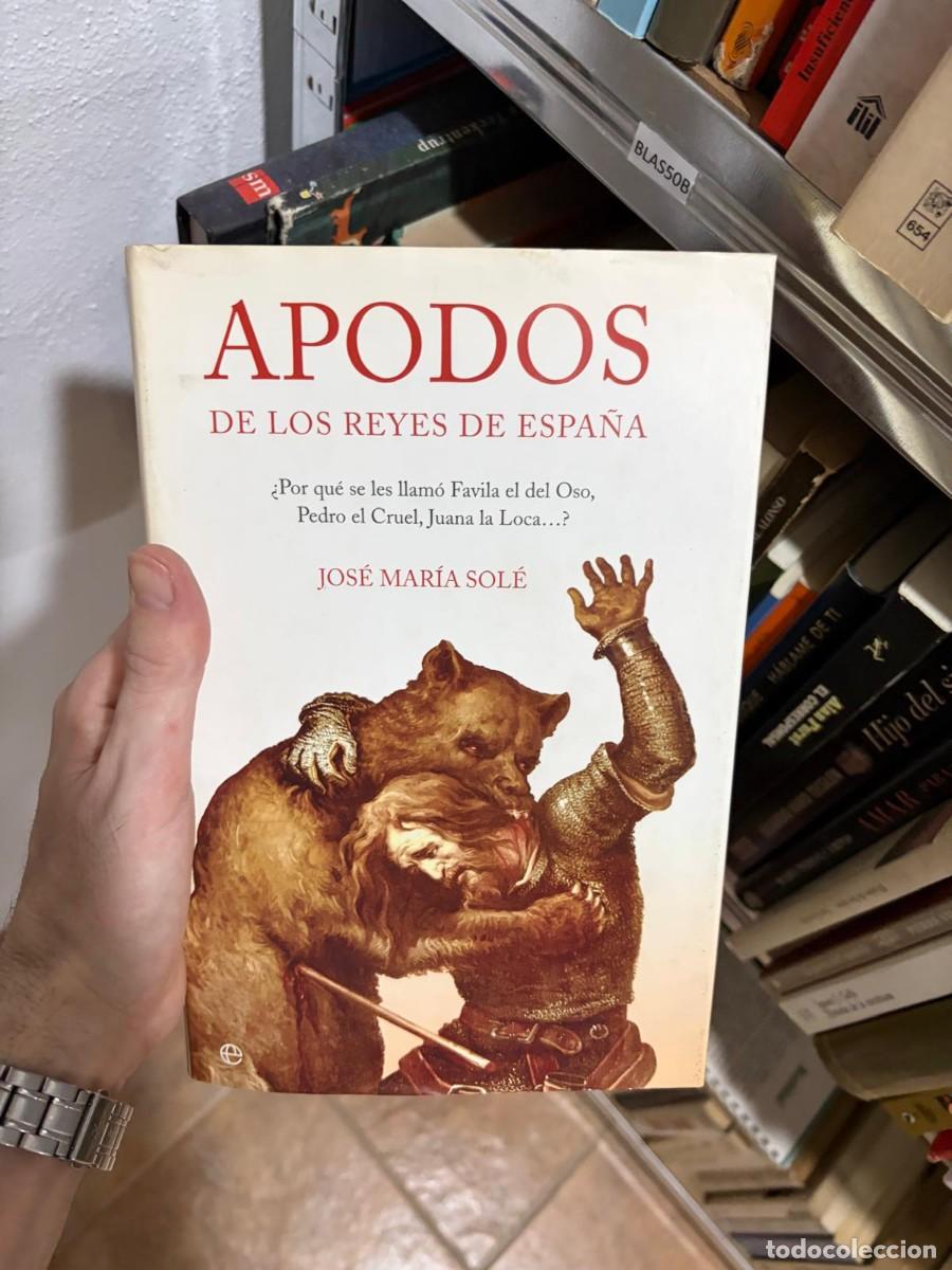 Libros de segunda mano: BLAS50B Apodos de los Reyes de Espa&ntilde;a &ndash; Jos&eacute; Mar&iacute;a Sol&eacute;