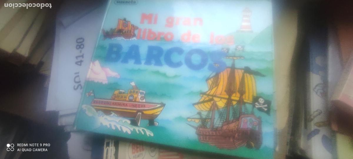 Libros de segunda mano: LIBRO POP-UP - MI GRAN LIBRO DE LOS BARCOS - COLECCI&Oacute;N MOVILIBROS - SUSAETA EDICIONES, 1986