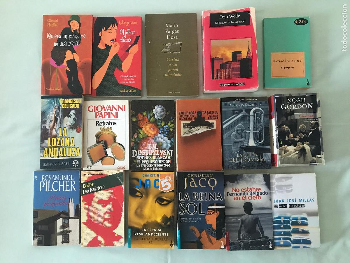 Libros de segunda mano: Lote de 33 libros. Novela