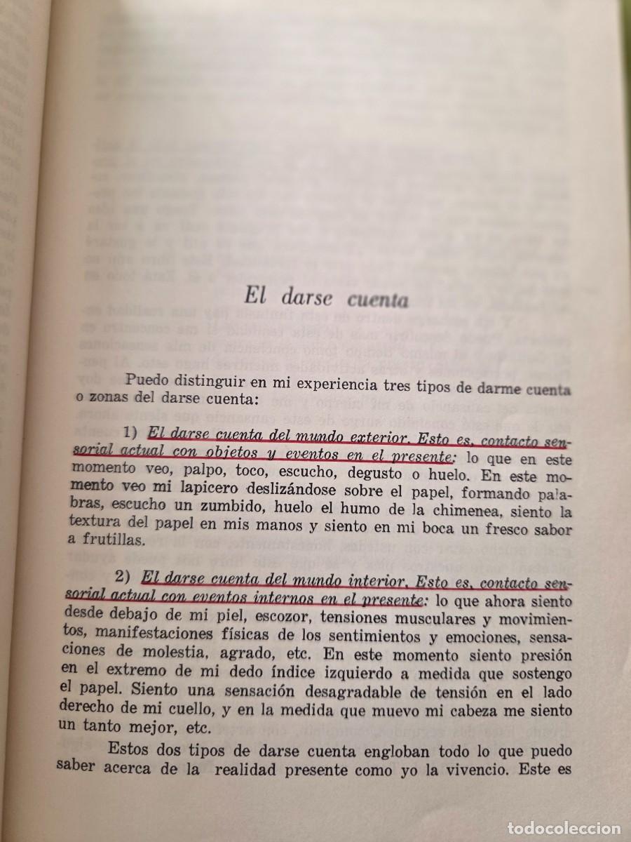 Libros de segunda mano: JOHN O. STEVENS. EL DARSE CUENTA. - Foto 4