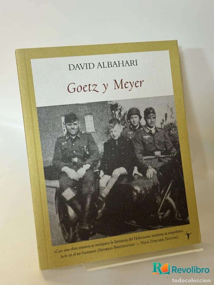 Libros de segunda mano: Goetz y Meyer - David Albahari