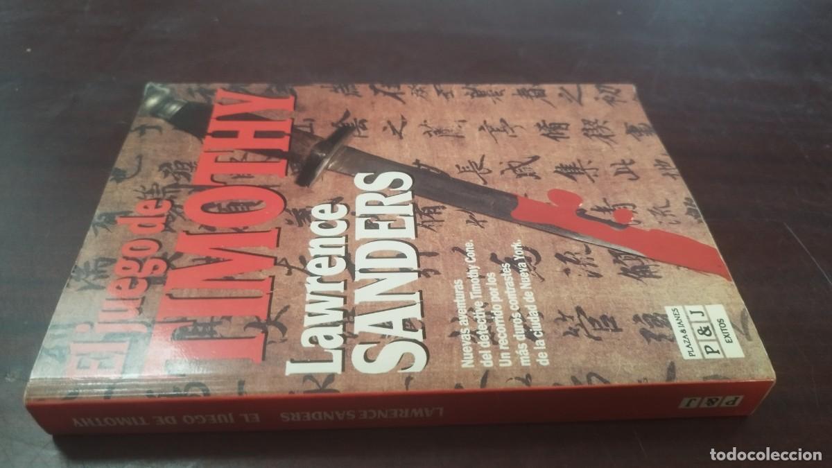 Libros de segunda mano: EL JUEGO DE TIMOTHY / LAWRENCE SANDERS / Z600 / PLAZA&JANES