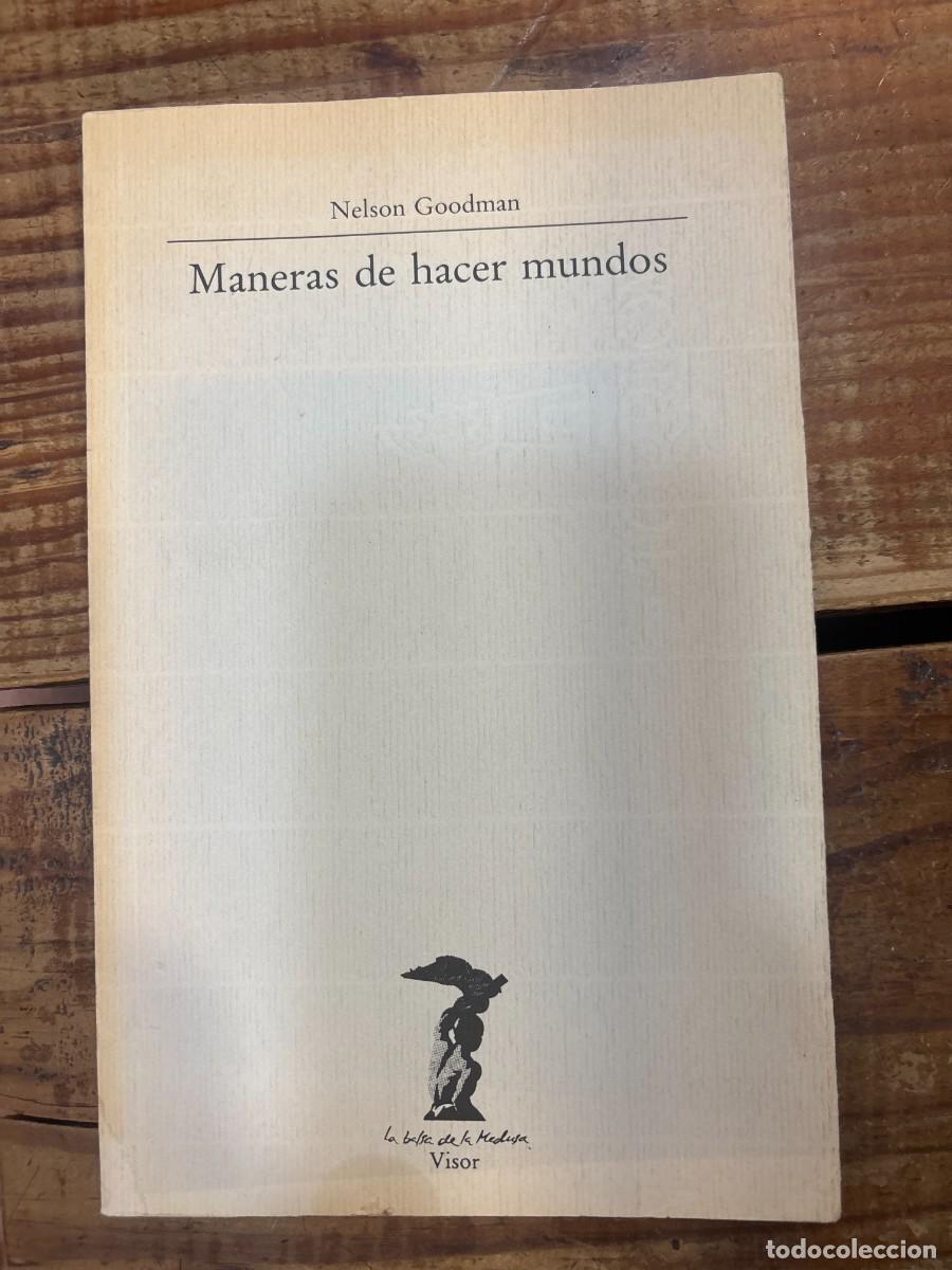 Libros de segunda mano: Maneras de hacer mundos Goodman, Nelson